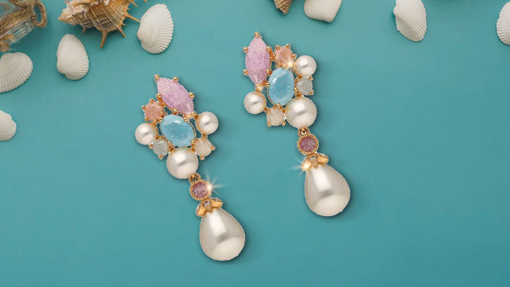 Best Jewel Drop Diamond Jewellery for Office and Casual Wear