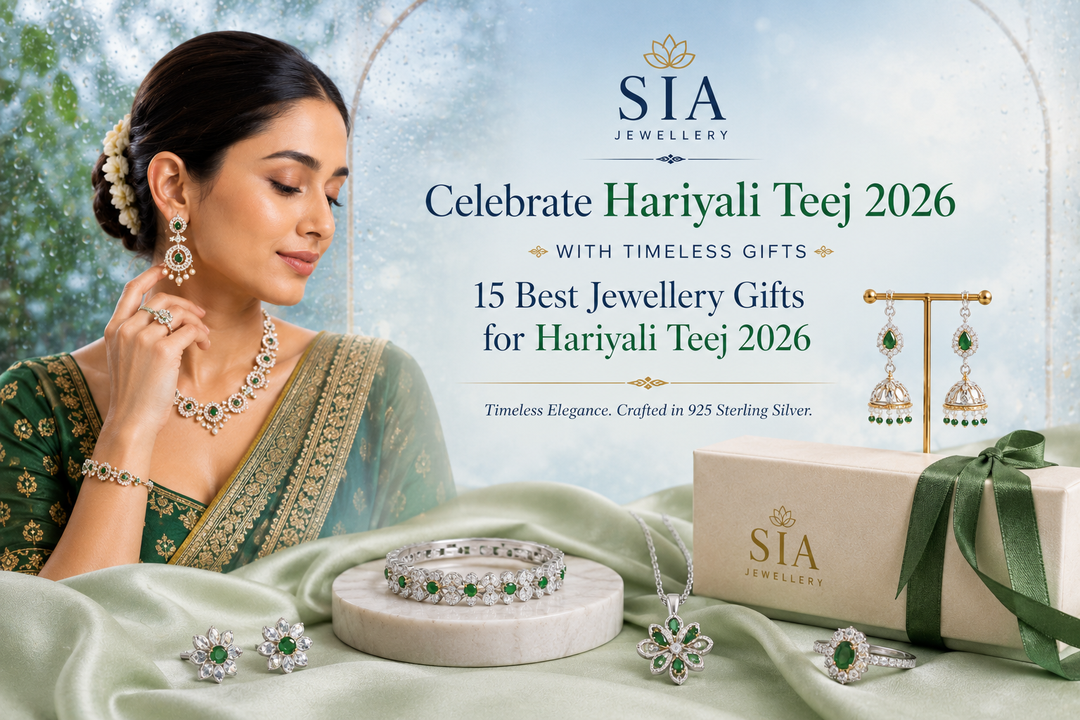 15 best jewellery gifts for hariyali teej 2026