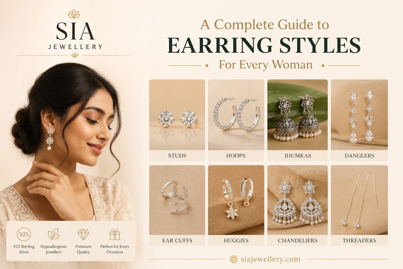 What Are the Different Types of Earrings? A Complete Guide for Women (2026)