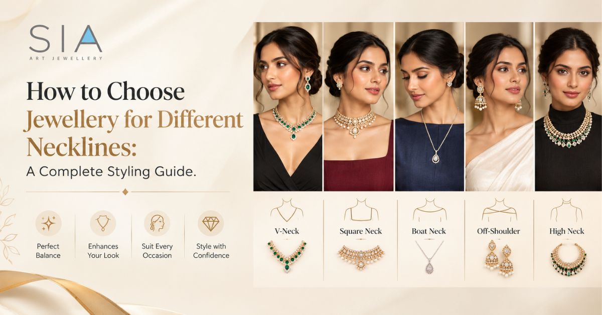 How to Choose Jewellery for Different Necklines: A Complete Styling Guide