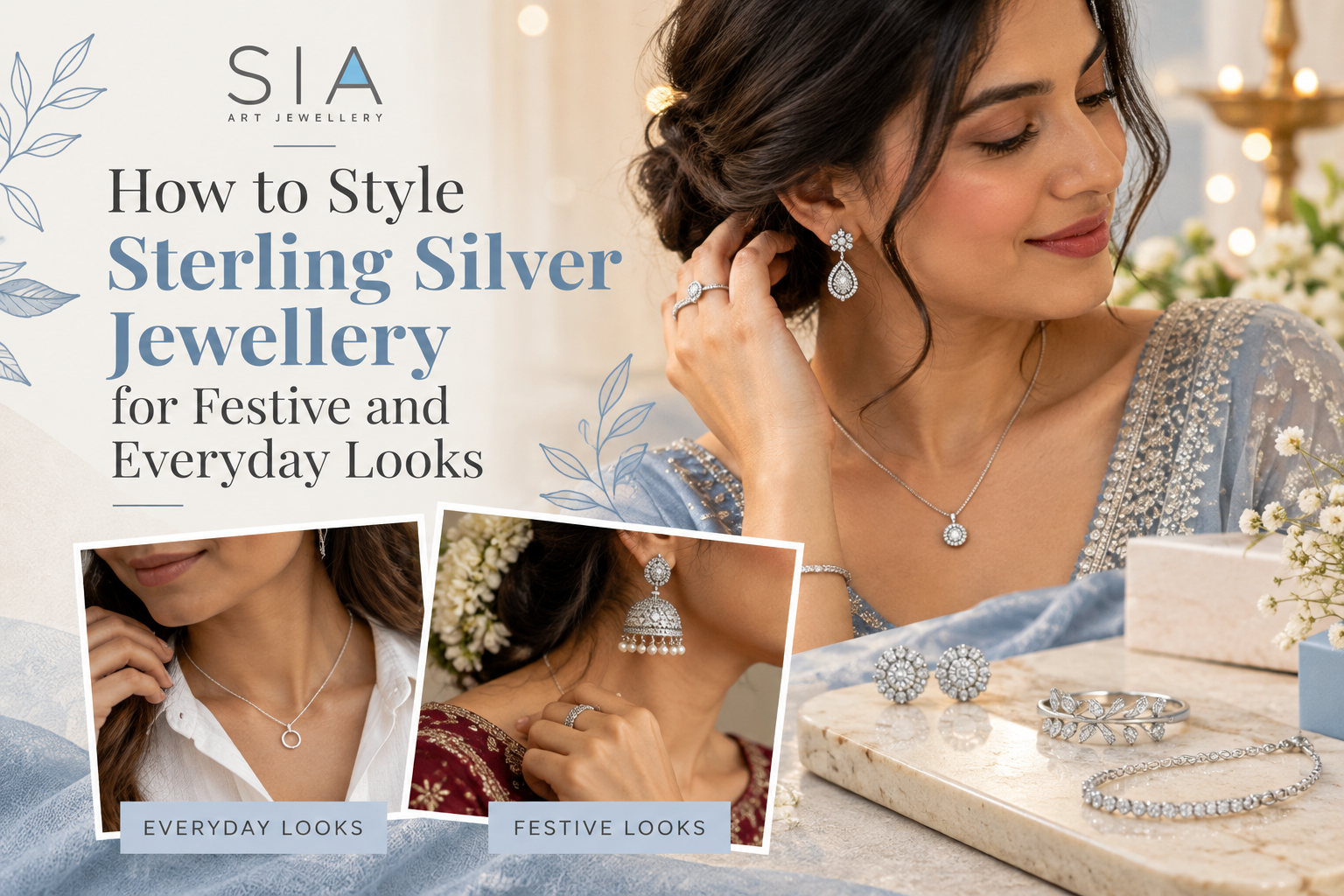 How to Style Sterling Silver Jewellery for Festive and Everyday Looks