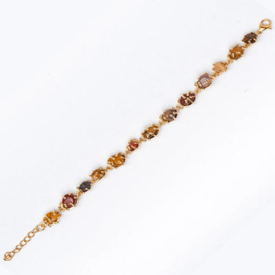 Tiger Eye Loose Bead Bracelet. - TMV_BRCT12
