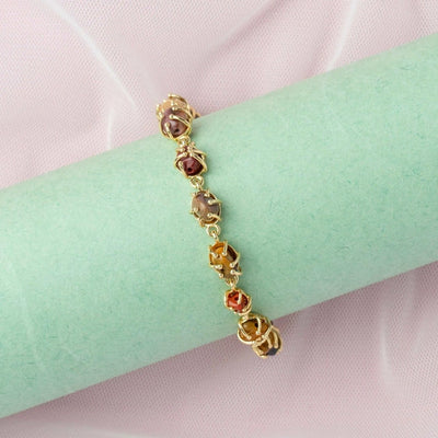 Tiger Eye Loose Bead Bracelet. - TMV_BRCT12