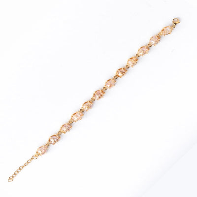 Pink Pearl Loose Bead Bracelet. - TMV_BRCT14