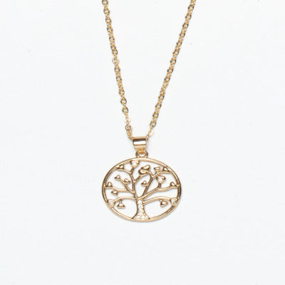 Stylish Tree of Life Pendant with Delicate Chains - TMV_PD3