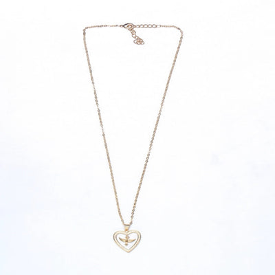 Stylish Peace Loving Bird Pendant with Thin Delicate Chains - TMV_PD2