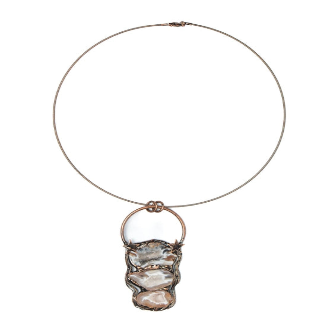 Nautical Shell Cascade Necklace - TMV_PD11