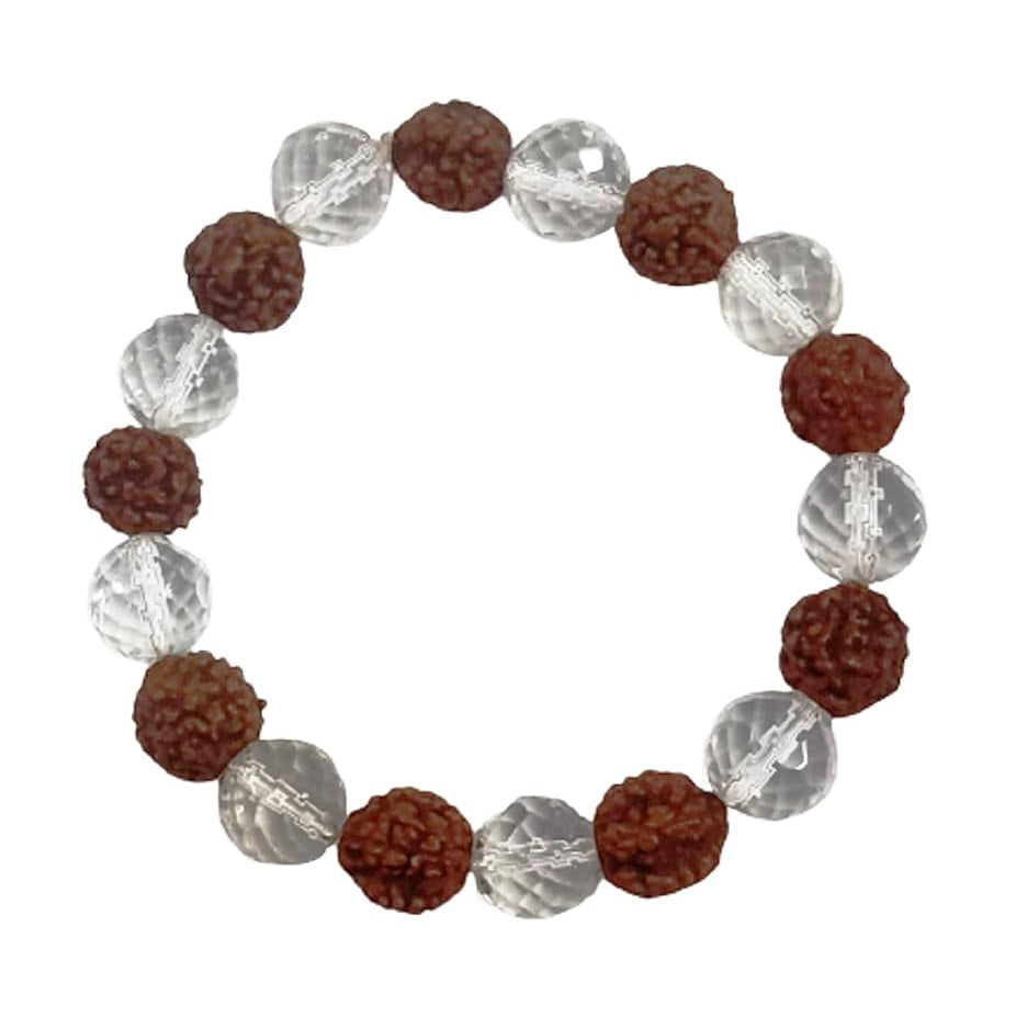 Rudraksha Crystal Bracelet - SIA453224