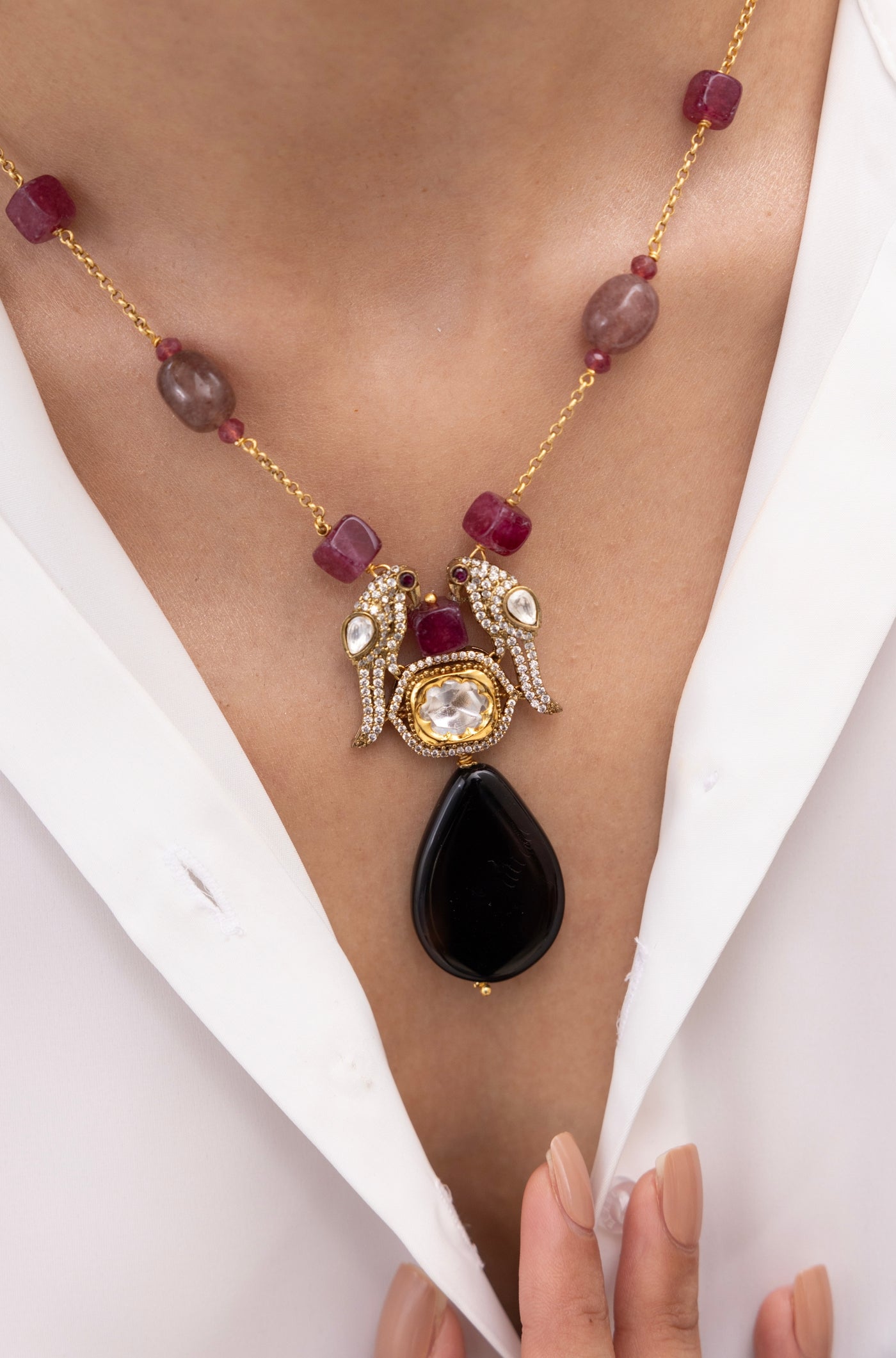 Alvira Necklace - APRSET12
