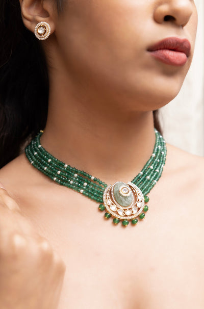 Manavi Necklace Set - APRSET15