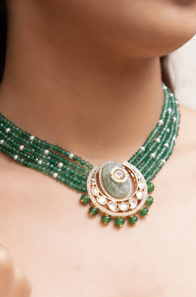 Manavi Necklace Set - APRSET15