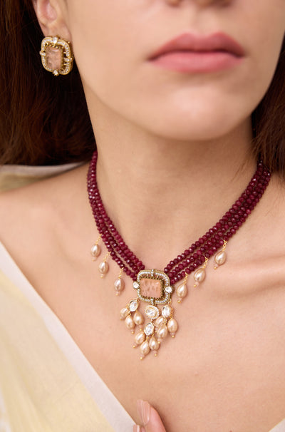 Ovi Necklace Set - APRSET38