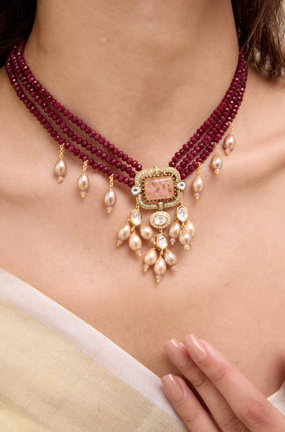 Ovi Necklace Set - APRSET38