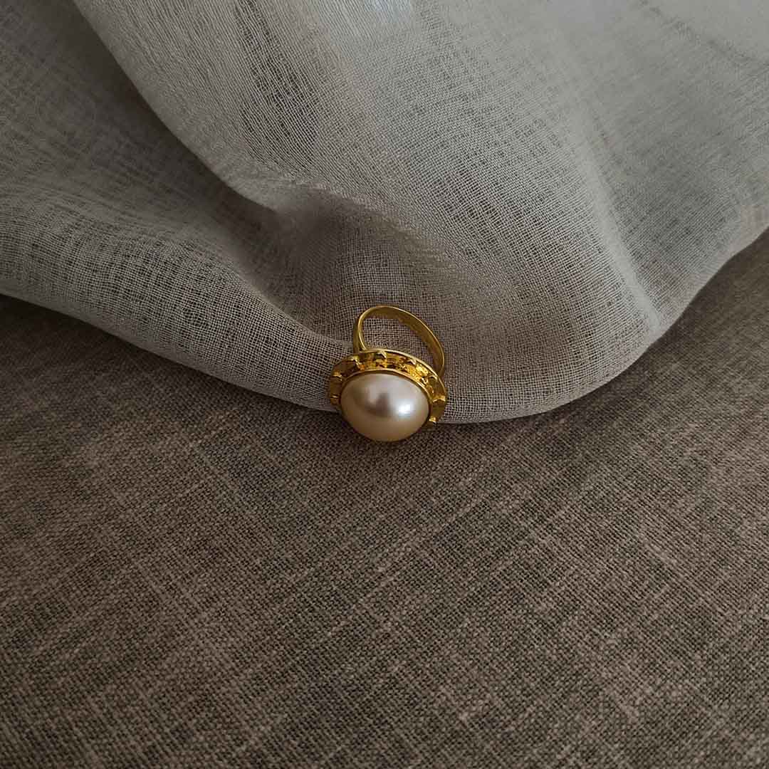 Sangria Pearl Luxe Ring - BB16