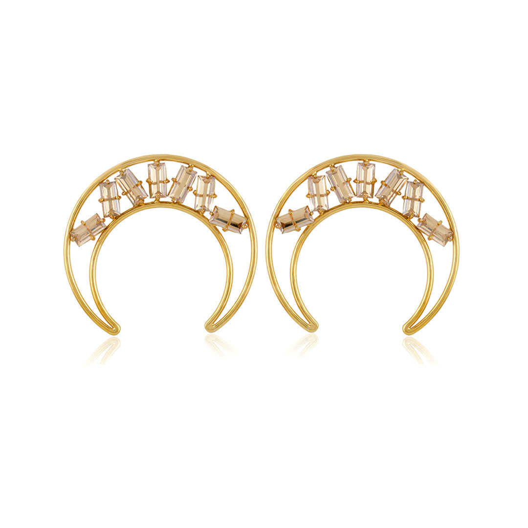 Amaana Moon Earrings - BB30