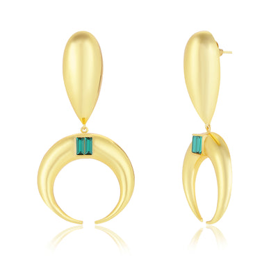 Copa Drop Earrings (White) - BBCODE5019_GRE