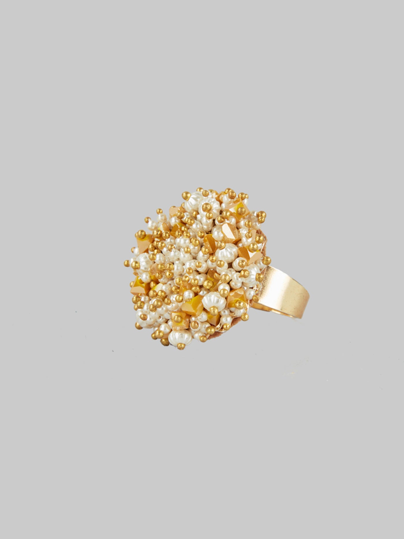 MAREENA YELLOW RING-FR-268-01 YELLOW