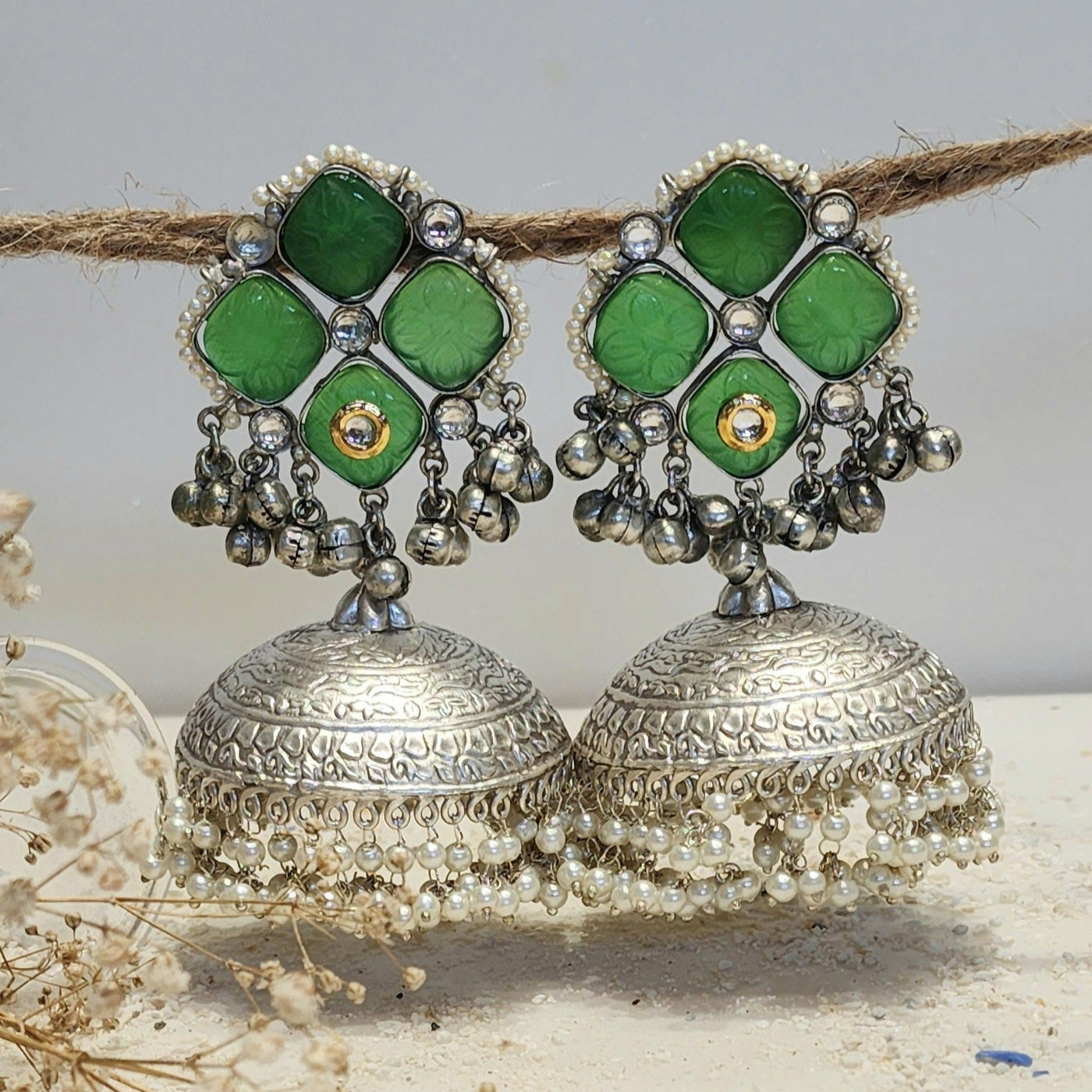 Statement Light Weight Jhumka - ERF374A