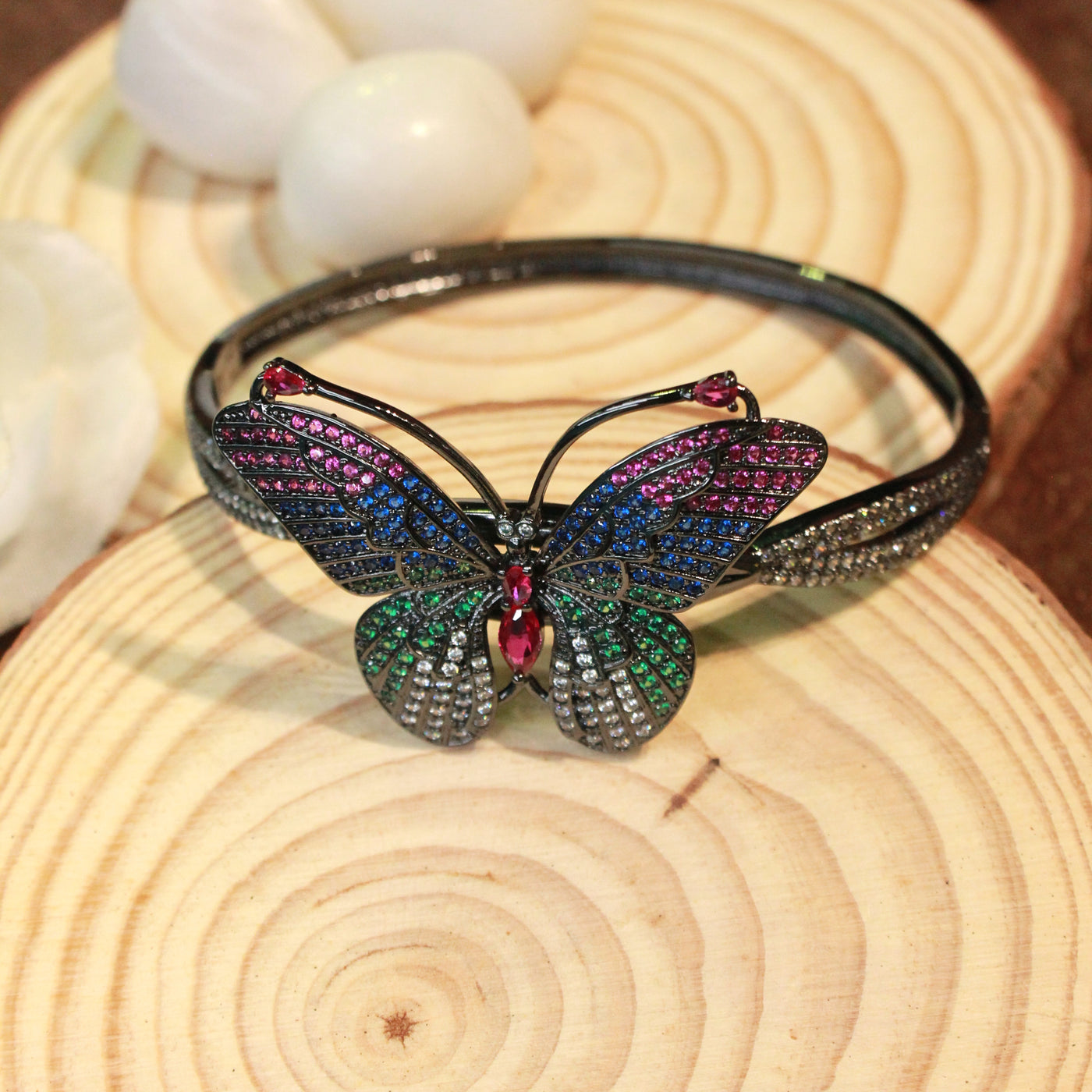 Multicolor Butterfly Bracelet - SIA451762_B