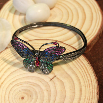 Multicolor Butterfly Bracelet - SIA451762_B