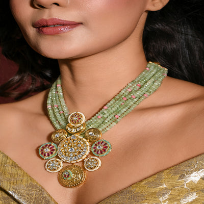 Ethereal Green Necklace - JBRMR24NK35