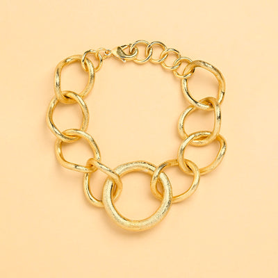 Multi-Loop Chain Bracelet - JBROCBRBLD 84