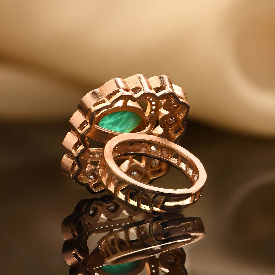 Luminous Emerald Ring - JBRRG12FB24