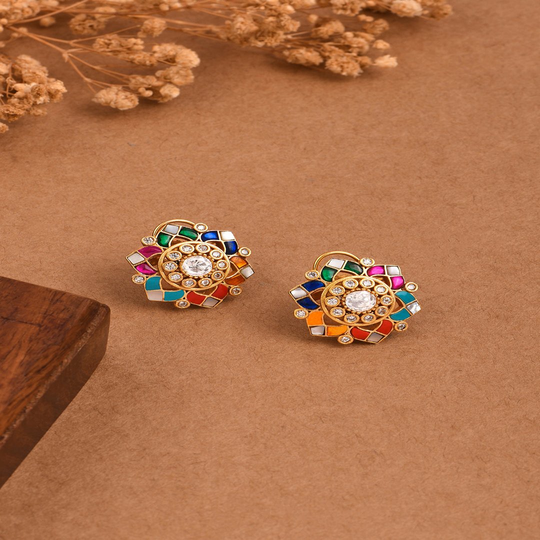 Kaleidoscope Star Stud Earrings - PRSEP24ER 125