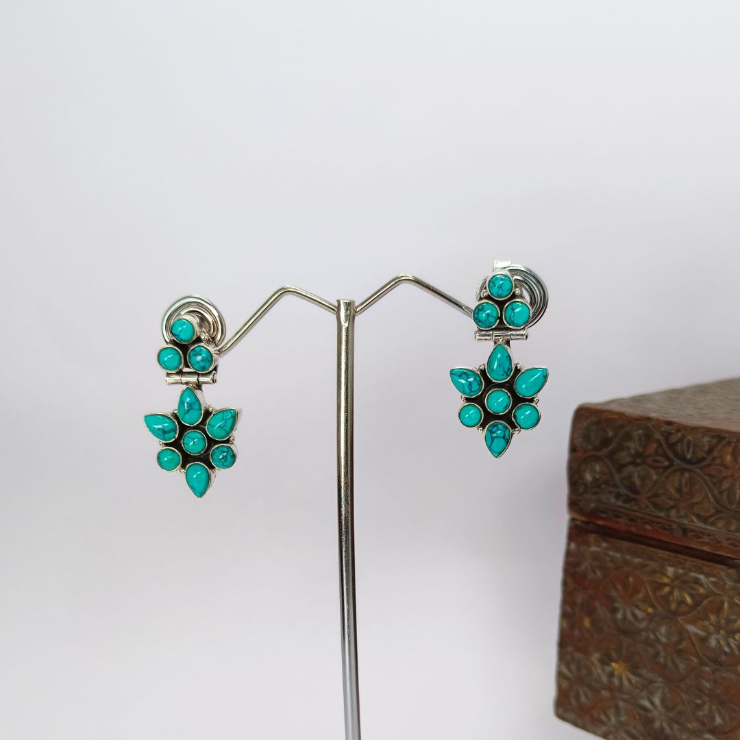 Timeless Dangles 92.5 Pure Silver Dangler Earrings - SIA417361