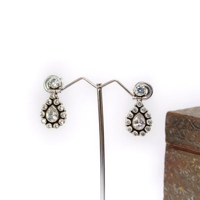 Embrace the Beauty of 92.5 Pure Silver Dangler Earrings - SIA417399