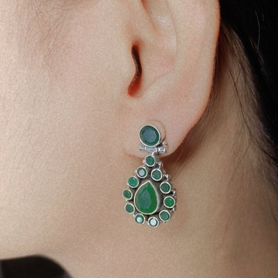 Embrace the Beauty of 92.5 Pure Silver Dangler Earrings - SIA417401
