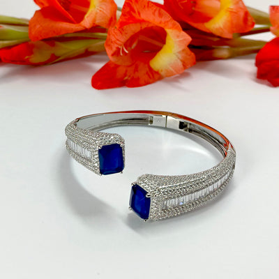 Regal Reflections Cubic Zirconia Blue Bracelet - SIA417659