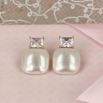 Elegant Sparklers Cubic Zirconia Earrings - SIA418406