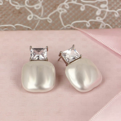Elegant Sparklers Cubic Zirconia Earrings - SIA418407