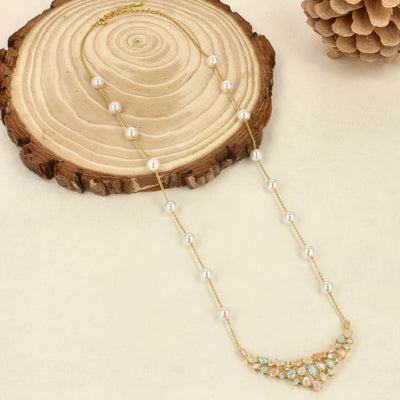 Cubic Zirconia Pastel Pendant Set - SIA418520