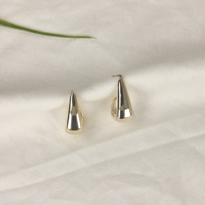 Stylish Chunky Hoop Earrings - SIA427537