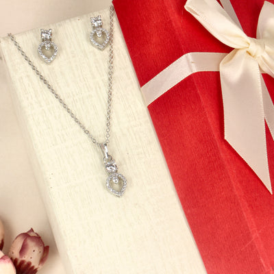 Harmony Pendant and Earrings Set - SIA437918_B