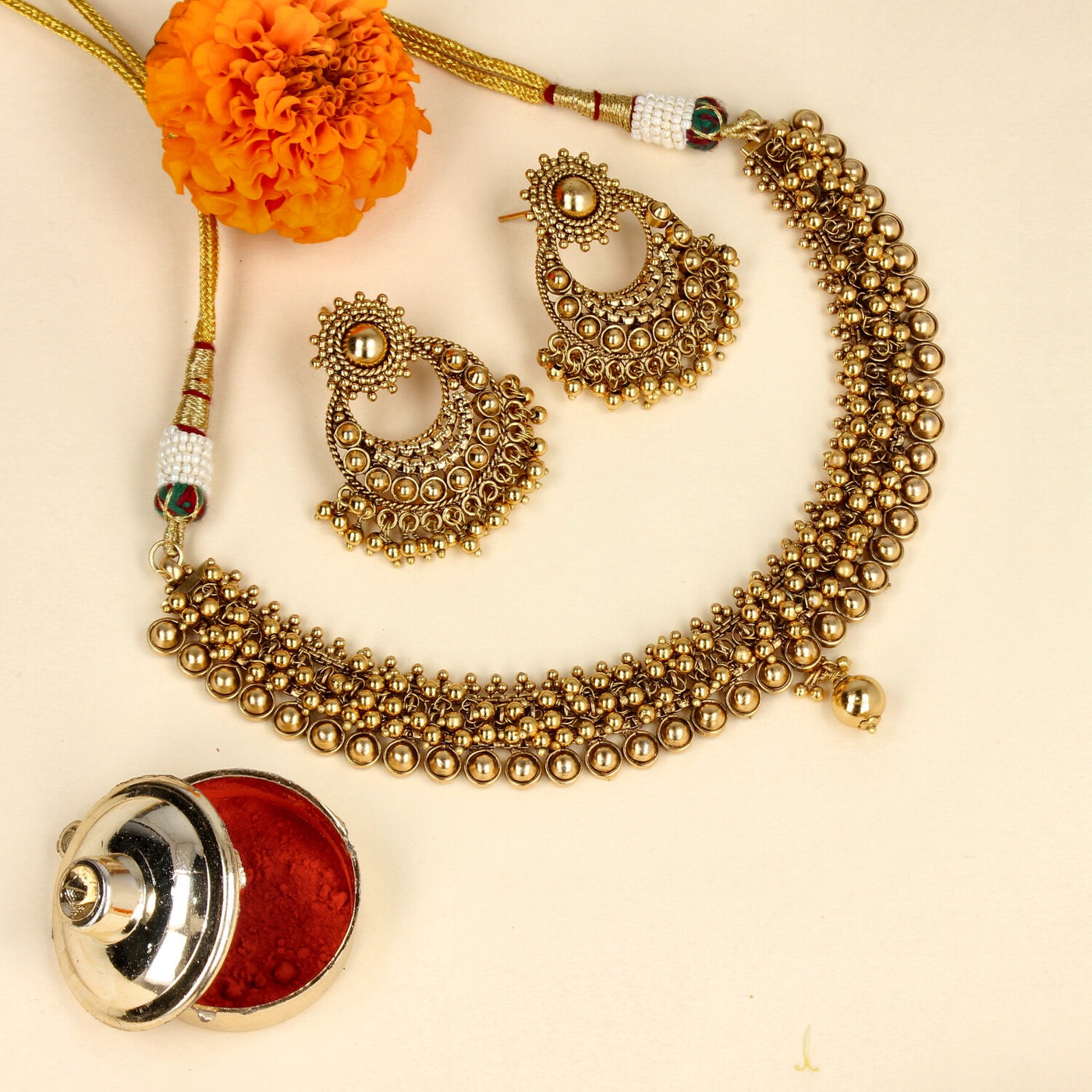 Ethnic Jewelry Necklaces Set  - SIA447588