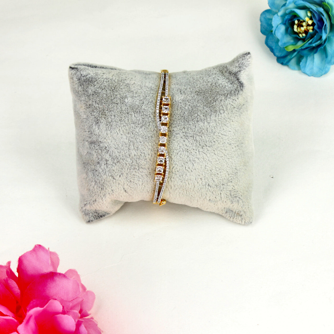 Twilight Glimmer Geometric Bracelet - Sia450545