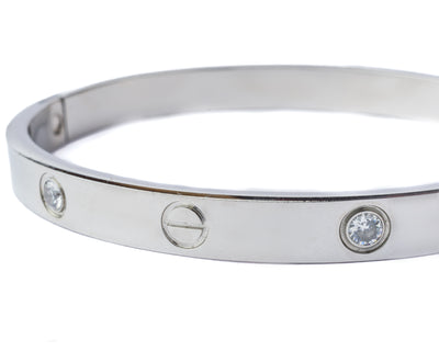 Vivinia By Vidhi Mehra Florence Silver Plated Womens Kada - VB808