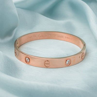 Vivinia By Vidhi Mehra Florence Rose Gold Womens Kada - VB809