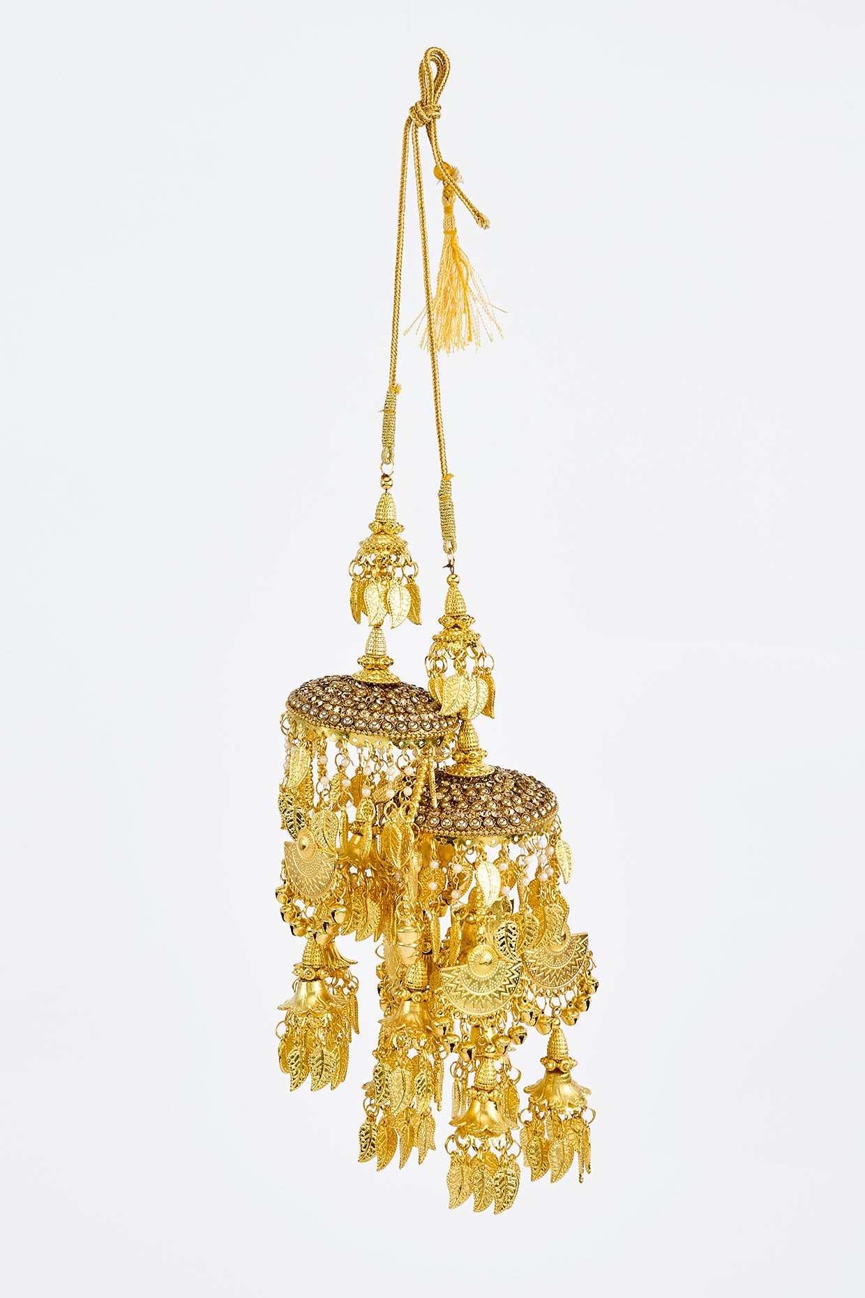 vivinia BY VIDHI MEHRA Gold Plated Womens Pair of Kaleeras (Freesize) - VKL035