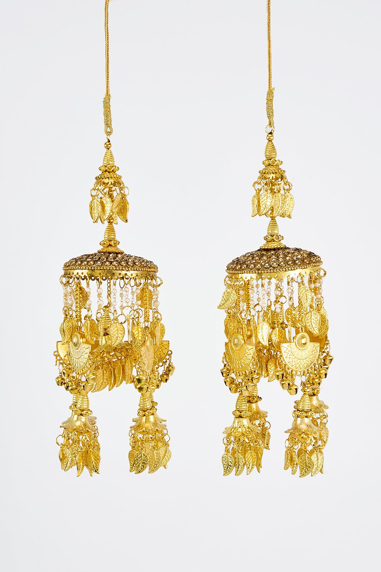 vivinia BY VIDHI MEHRA Gold Plated Womens Pair of Kaleeras (Freesize) - VKL035