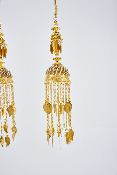 vivinia BY VIDHI MEHRA Gold Plated Womens Pair of Kaleeras (Freesize) - VKL044