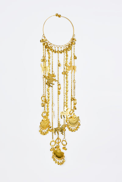 vivinia BY VIDHI MEHRA Gold Plated Womens Pair of Kaleeras (Freesize) - VKL047