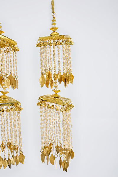 vivinia BY VIDHI MEHRA Gold Plated Womens Pair of Kaleeras (Freesize) - VKL053