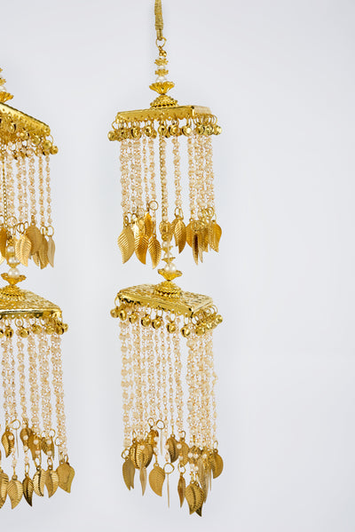 vivinia BY VIDHI MEHRA Gold Plated Womens Pair of Kaleeras (Freesize) - VKL053