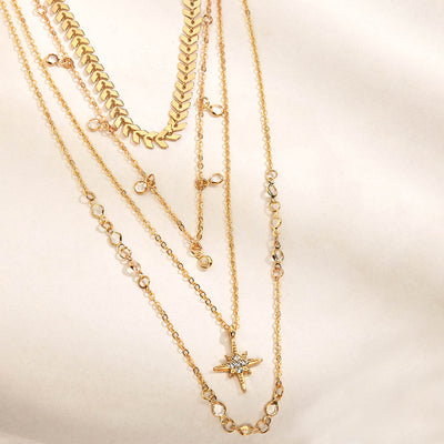 Layered Necklace - AHACN-1136