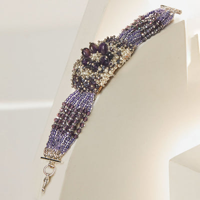 Mayima Purple Bracelet - BR-260-01 PURPLE