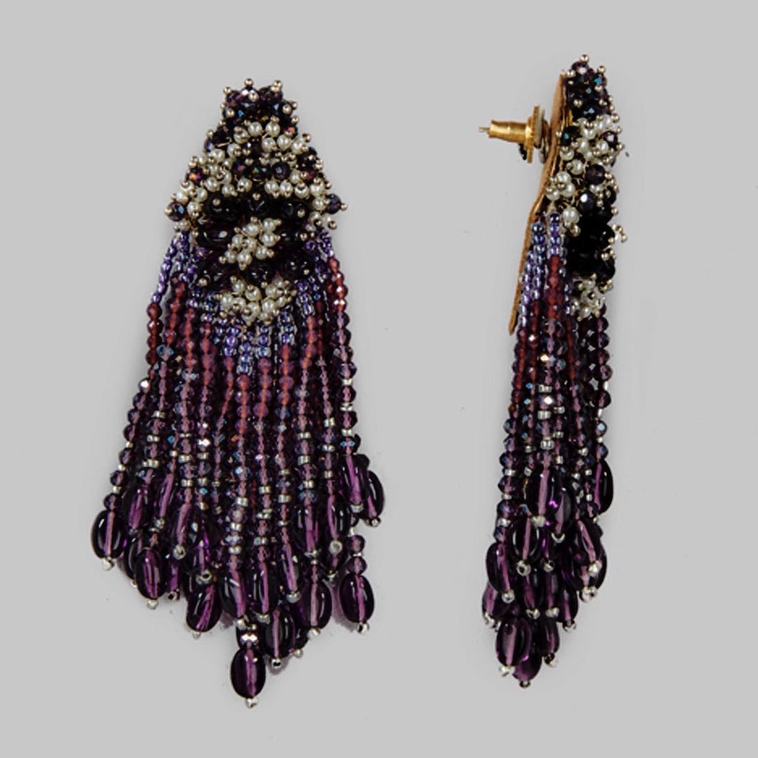 Anakia Purple Danglings - LE-828-01 PURPLE